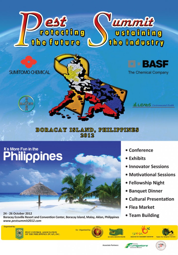 Pest Contro Association of the Philippines hosts Pest Summit 2012