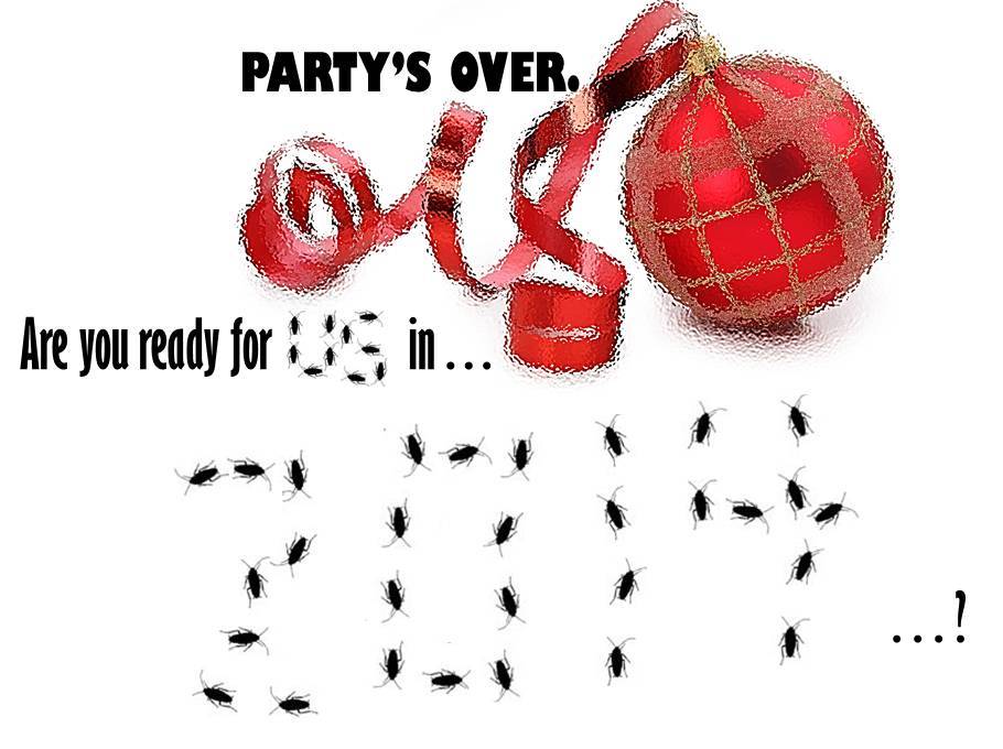 Party's over