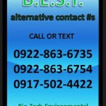 Bio-Tech Pest Control Philippines Alternative contact numbers