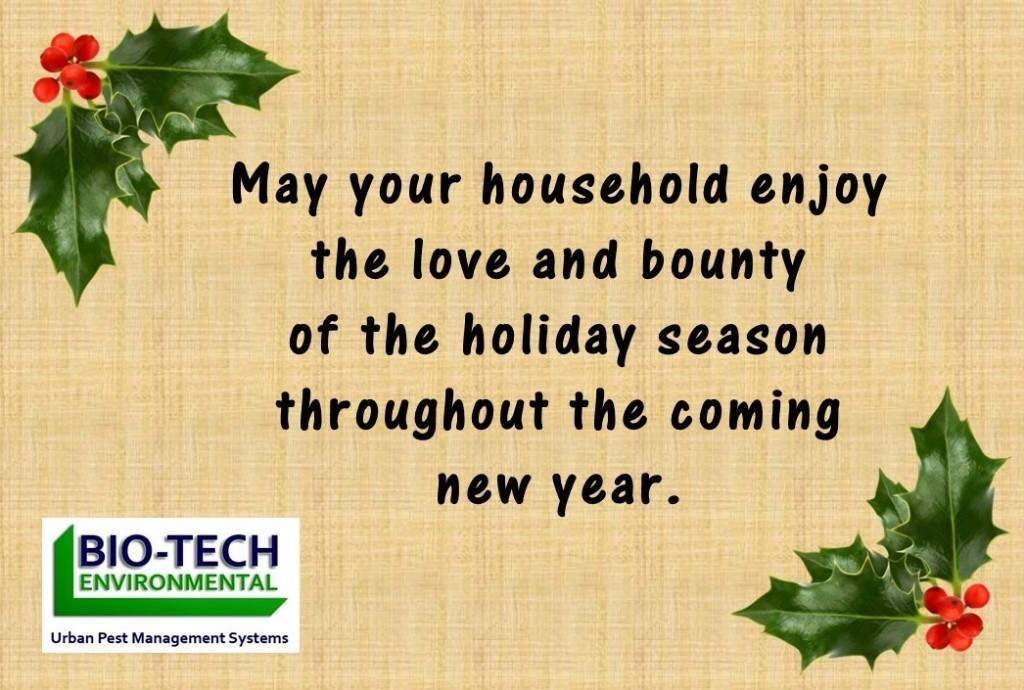 Bio-Tech Holiday Greetings 2014